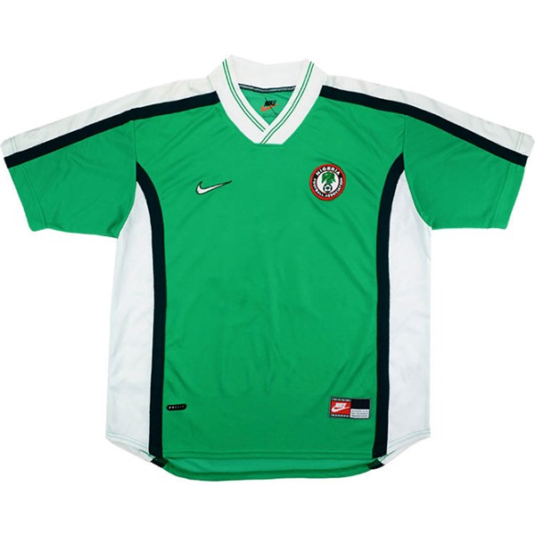 Tailandia Camiseta Nigeria 1ª Kit Retro 1998 Verde